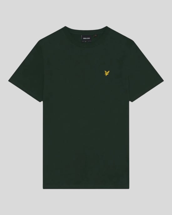 Schlichtes T-Shirt für Herren in Grün - Image 5