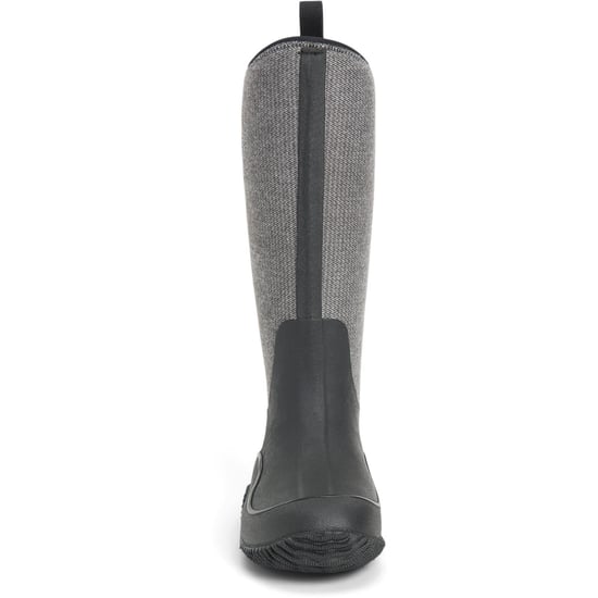 Muck Boots Hale Gummi Schwarz W/ Fuzzy Herringbone Wellington Stiefel - Image 3
