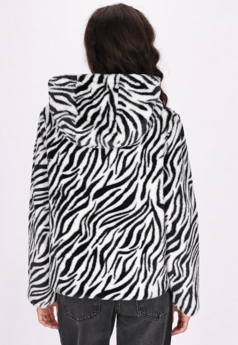Mymo Jacke Damen schwarz weiss - Image 4