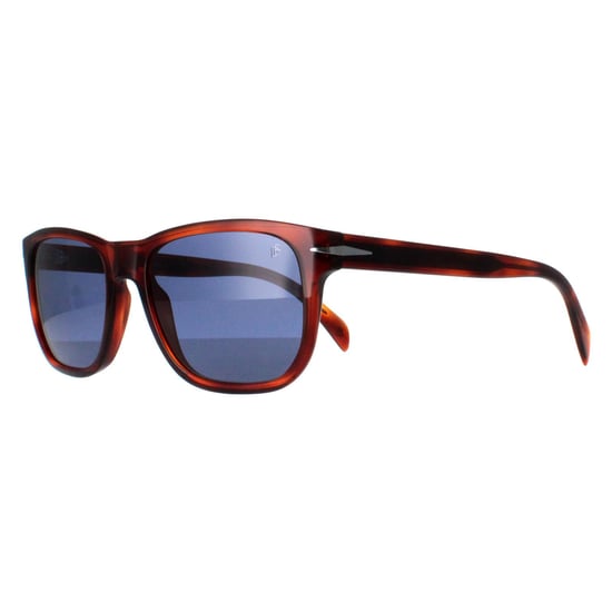 David Beckham Rectangle Mens Tortoise Blue DB1045/S