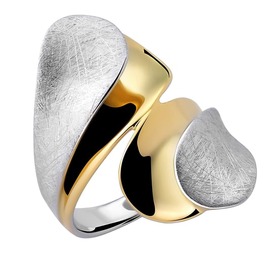 Orphelia Damen-Ring Sterling-Silber 925 – Silber/Gold ZR-7508 - Image 3