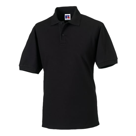 Russell - Poloshirt Strapazierfähig für Herren (Schwarz) - Image 1