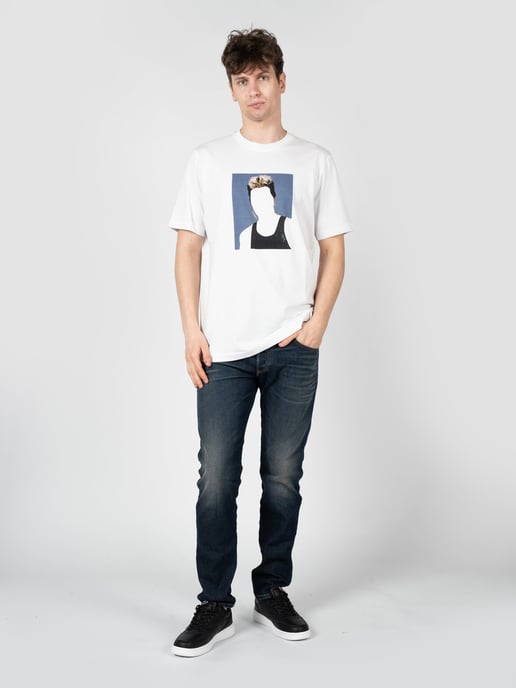 Diesel T-Shirt T-Just Herren weiß - Image 2