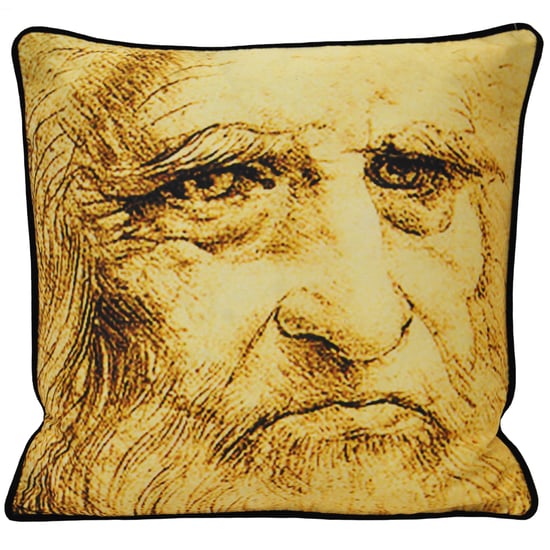 Leonardo Selbstporträt Kissen - Image 1