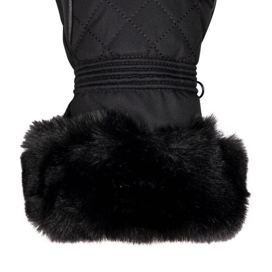 Trespass Womens/Ladies Dirin Leder Skihandschuhe (Schwarz) - Image 3