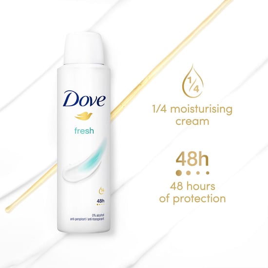 Dove Fresh Anti-Perspirant with 48H Sweat Protection Deo for Women 150ml, 6 Pack