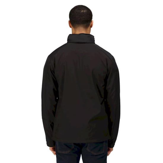 Regatta Mens Hydroforce 3-layer Membrane Waterproof Breathable Softshell Jackets (Black/Black)