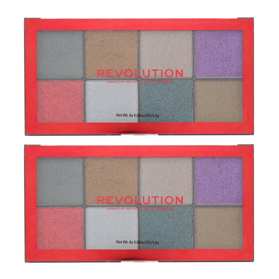 Revolution Possessed Glitter Eyeshadow Palette 8 x 1.6g x 2