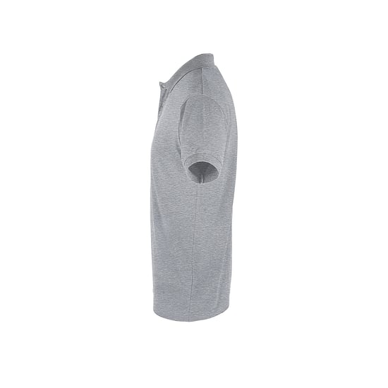 SOLS Mens Perfect Pique Kurzarm-Poloshirt (Grau meliert) - Image 3