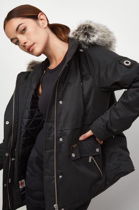 Wanderer Short-Length Faux Fur Jacket
