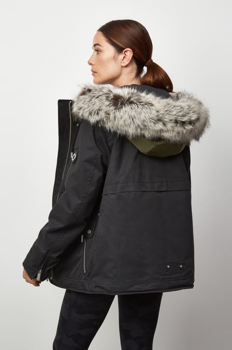 Wanderer Short-Length Faux Fur Jacket