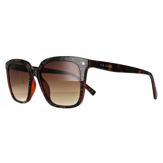 Ted Baker Square Womens Double Champagne Demi Brown Gradient TB1676 Ramona