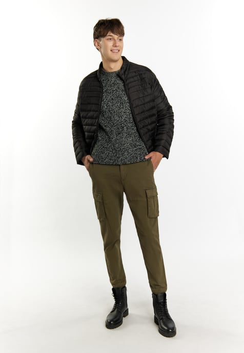Mo Leichte Steppjacke Herren Schwarz - Image 2
