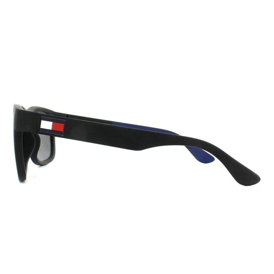 Tommy Hilfiger Rectangle Mens Black Grey Mirror Sonnenbrillen - Image 3