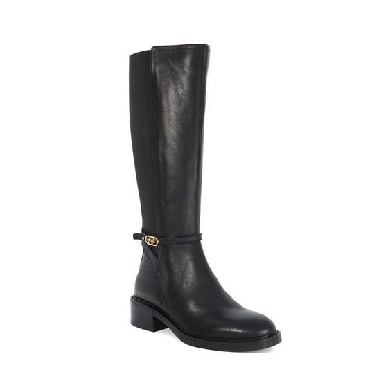 Dune Ladies Tias - Branded Buckle Knee High Boots