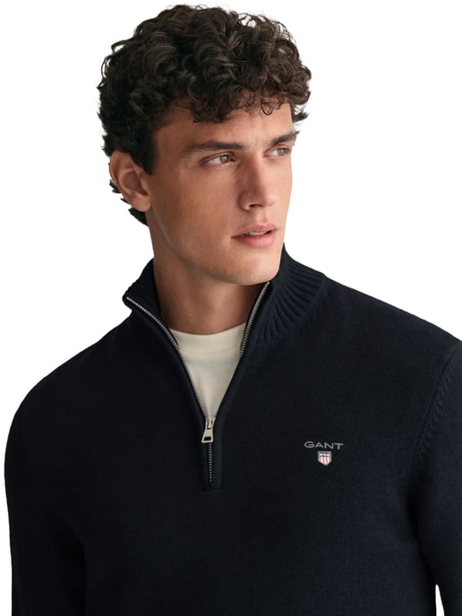 Gant | Herren Sweatshirt mit halbem Reißverschluss - Image 3