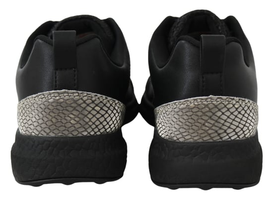 Plein Sport Femme Polyester Noir Runner Gisella Sneakers Chaussures - Image 4