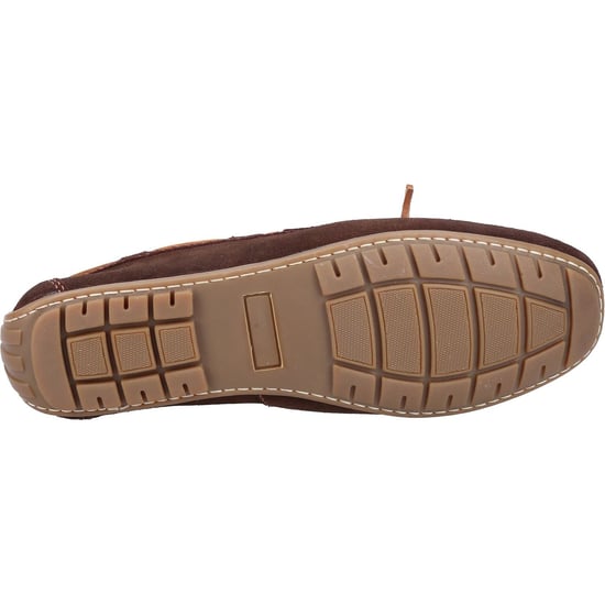 Hush Puppies Reuben Wildleder Herren Braun Bootsschuhe - Image 3