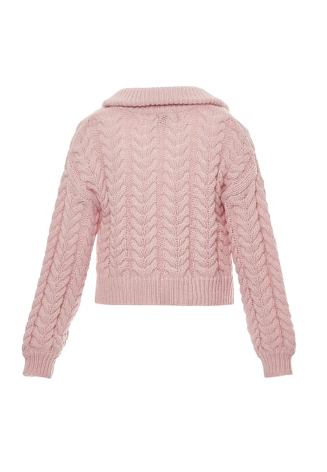 Mymo Strickjacke Damen rosa - Image 2
