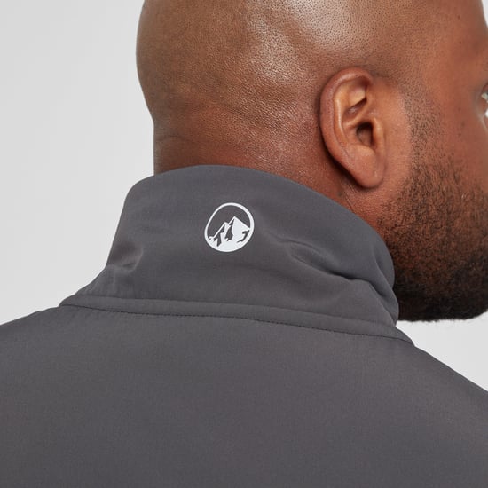 North Ridge Men's Fast Lightweight & Stretchy Half Zip Fleece, Active Fit Mid-layer