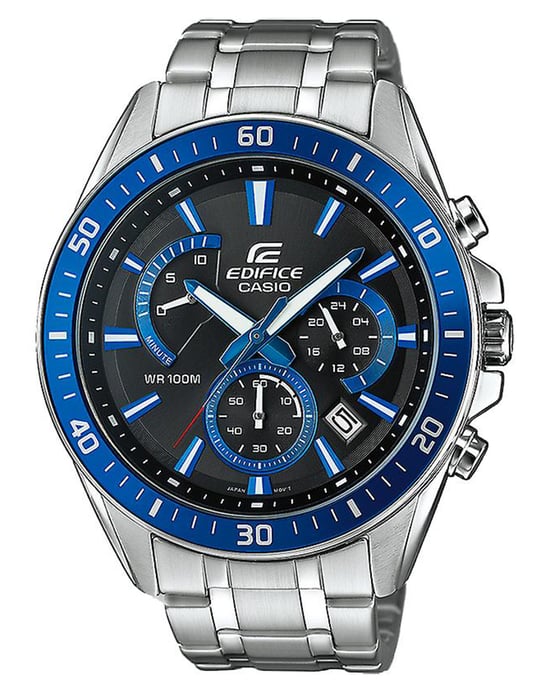 Casio Edifice Herren Silber Uhr EFR-552D-1A2VUEF - Image 1