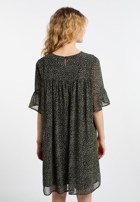 Dreimaster Kleid Damen Schwarz Mehrfarbig - Image 4