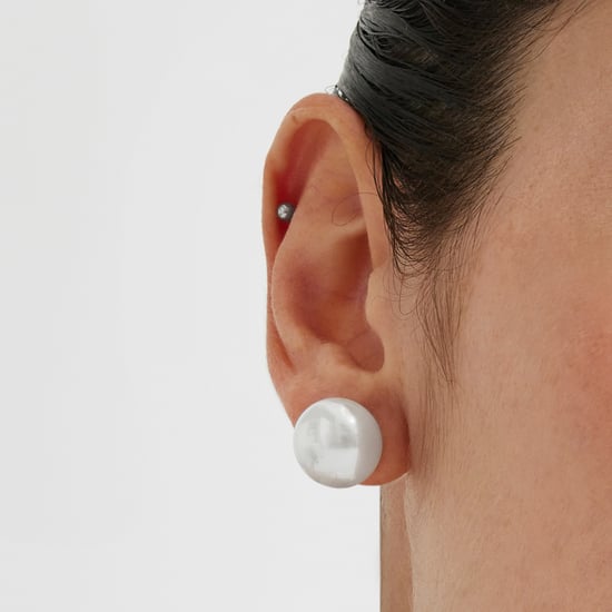 Luxenter Nandi 925 Sterling Silber und weiße Perle rhodiniert Ohrringe - Image 5
