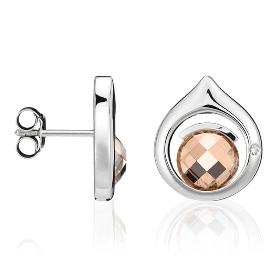 Orphelia Ohrstecker für Damen, 925 Sterlingsilber, Silber ZO-5979 - Image 1