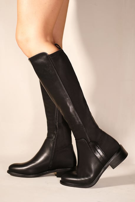 Where's That From Womens 'Parker' Knee High Boots With Side Zip