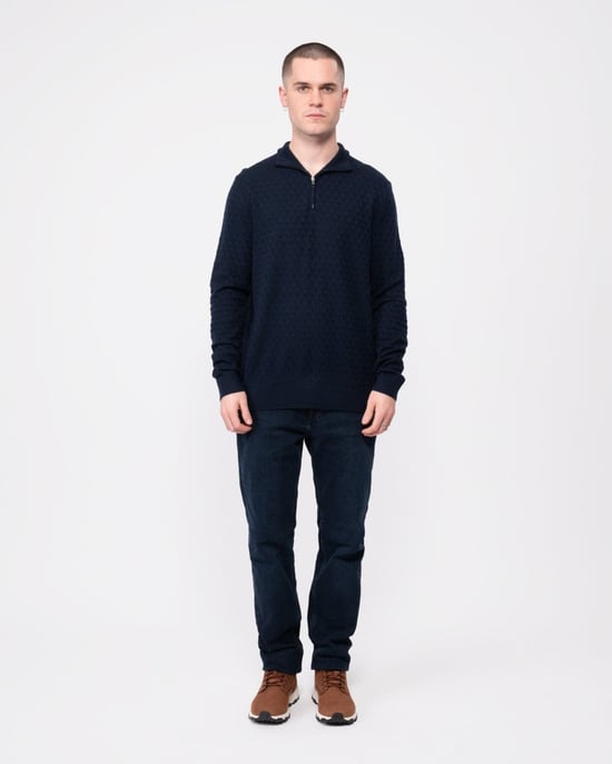Ted Baker Kurnle Herren Langarm T-Shirt mit Trichterkragen - Image 3