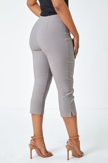 Petite Cropped Stretch Trouser - Image 3