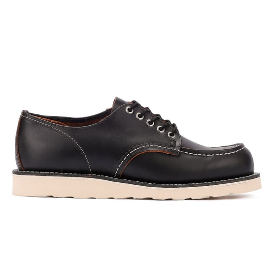 Red Wing Shoes Shop Moc Oxford 8092 Herren Schwarz Prärie Schuhe - Image 4