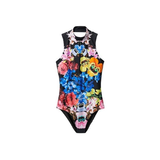 Desigual Damen Schwarz MultiÄrmelloses Oberteil - Image 1