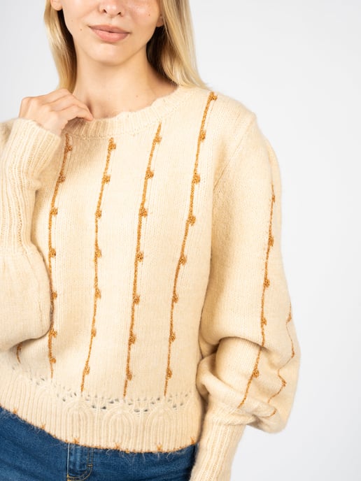 Silvian Heach Pullover Kuina Damen beige - Image 6