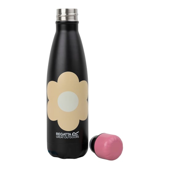 Regatta Orla Kiely Daisy 0.5L Water Bottle (Black Sixties)