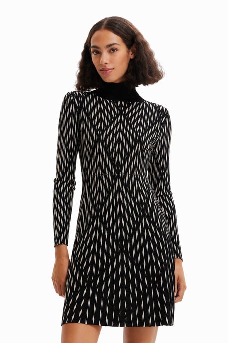 Desigual Women's Black Dress - Image 3