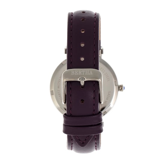 Bertha Emily Uhr mit Lederarmband aus Perlmutt - Image 2