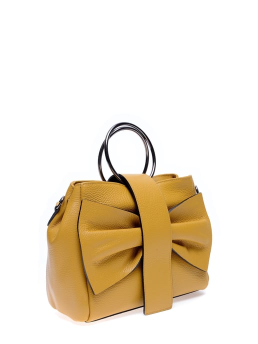 Roberta M SS22 RM 1627 Moutarde Cuir de vachette Sac - Image 4