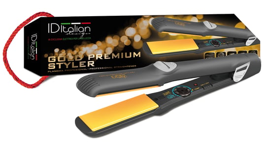 GLÄTTEISEN MIT KERAMIK-PLATTEN GOLD PREMIUM STYLER
65 W - Image 1