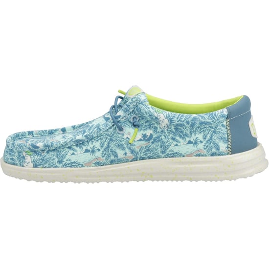 HEYDUDE Wally H2O Tropical Nylon Herren Blau Tropical Bootsschuhe - Image 4