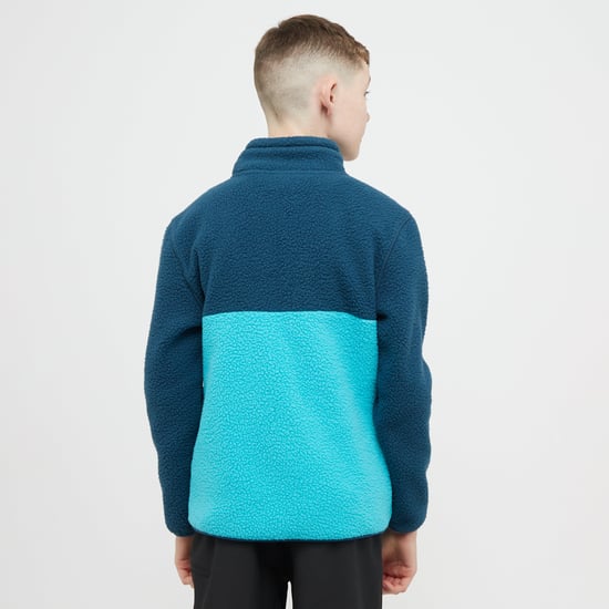 Peter Storm Kids' Borg 1/4-Zip Fleece Mid-layer with Warm, Soft & Cosy Fabric