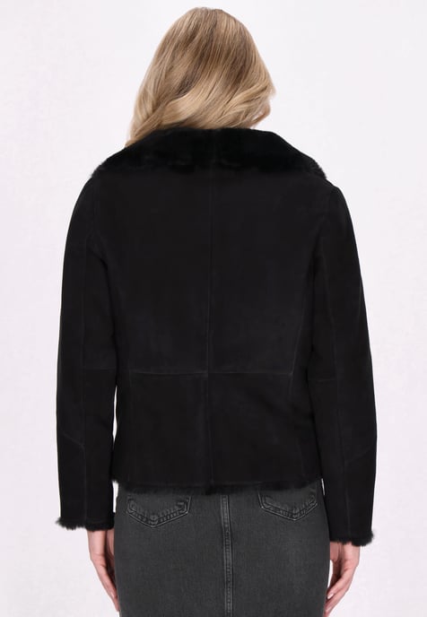 Dreimaster Jacke Damen schwarz - Image 4