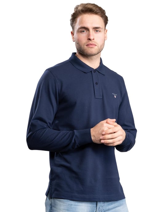 Gant | Mens Long Sleeve Polo Shirts