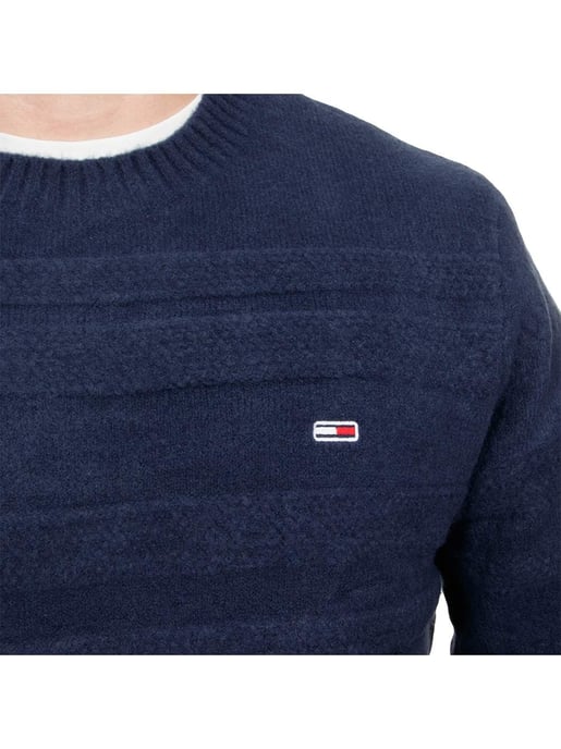 Pull Tommy Jeans Herren Soft Kabel-Flagge - Image 2