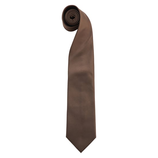 Premier - "Colours Fashion" Krawatte für Herren (Braun) - Image 1