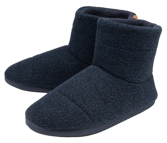 Herren-Hausschuhe | Dunlop | Memory Foam | Haus Haus Schlafzimmer | Harte Sohle | Großes Geschenk für Ihn - Navy - Image 1
