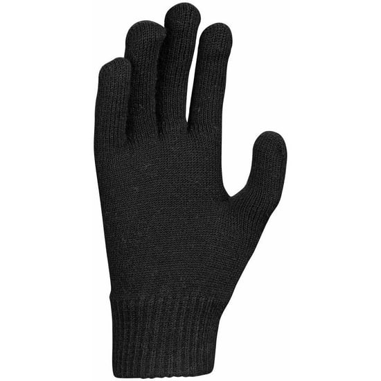 Nike Childrens/Kids Knitted Swoosh Winter Handschuhe (Schwarz/Weiß) - Image 2