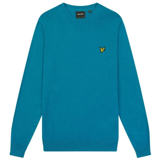 Lyle & Scott Brand Logo Leisure Blauer Pullover - Image 1