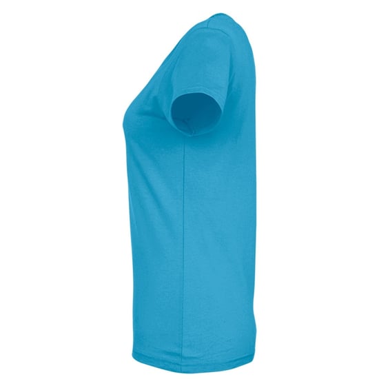 SOLS Imperial Damen T-Shirt, Kurzarm, Rundhalsausschnitt (Wasserblau) - Image 3