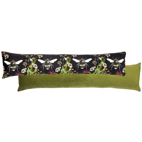 Wylder Midnight Garden Bienen Digitaldruck Samt Zugluftstopper - Image 1